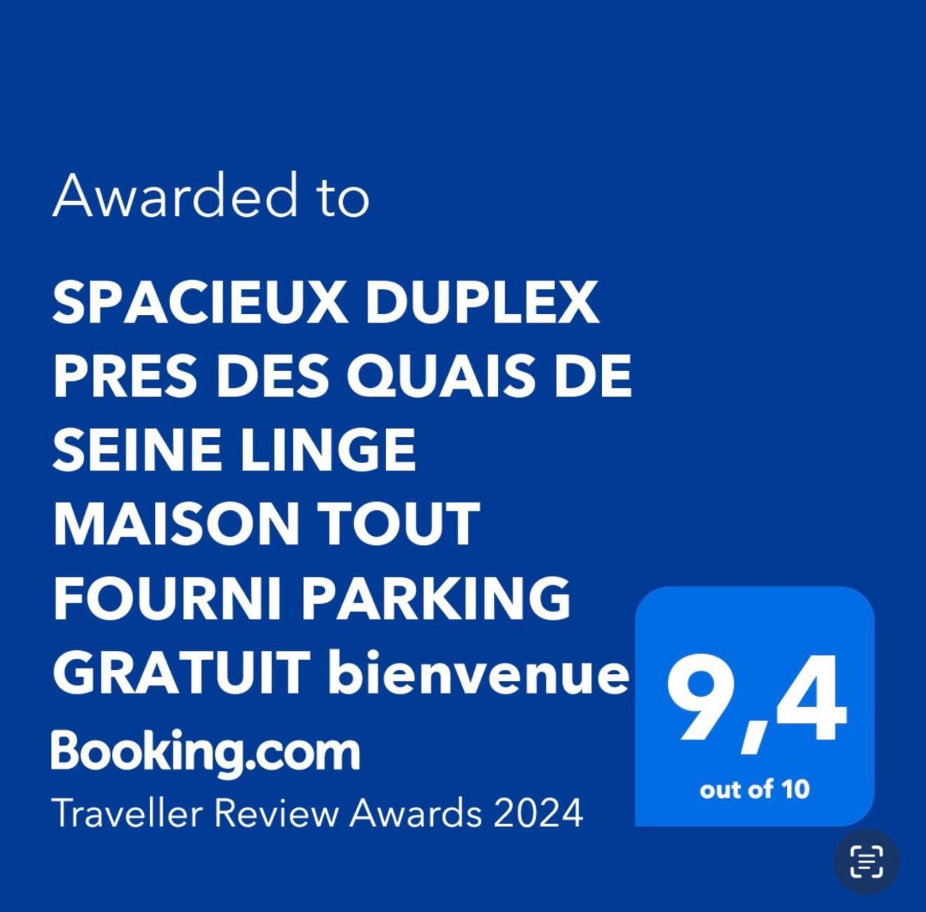 Spacieux Duplex Seine: Quayside Comfort With Parking Apartment Rouen